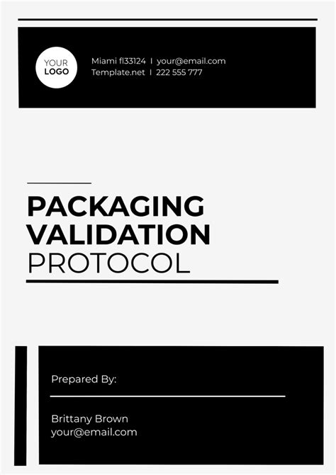 packaging validation guidelines